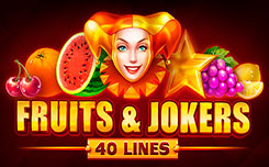 Fruits and Jokers: 40 lines